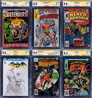 1964-2016 Signed & CGC-Graded Marvel Comic Book Collection (Collection of 12) - Signed By Stan Lee & Other Artists!